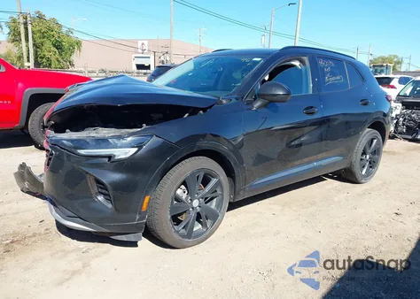 2021 Buick Envision Awd Essence from USA, damaged, VIN LRBFZPR46MD197610